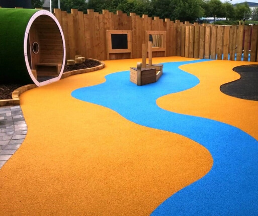 Wetpour Rubber Surfacing